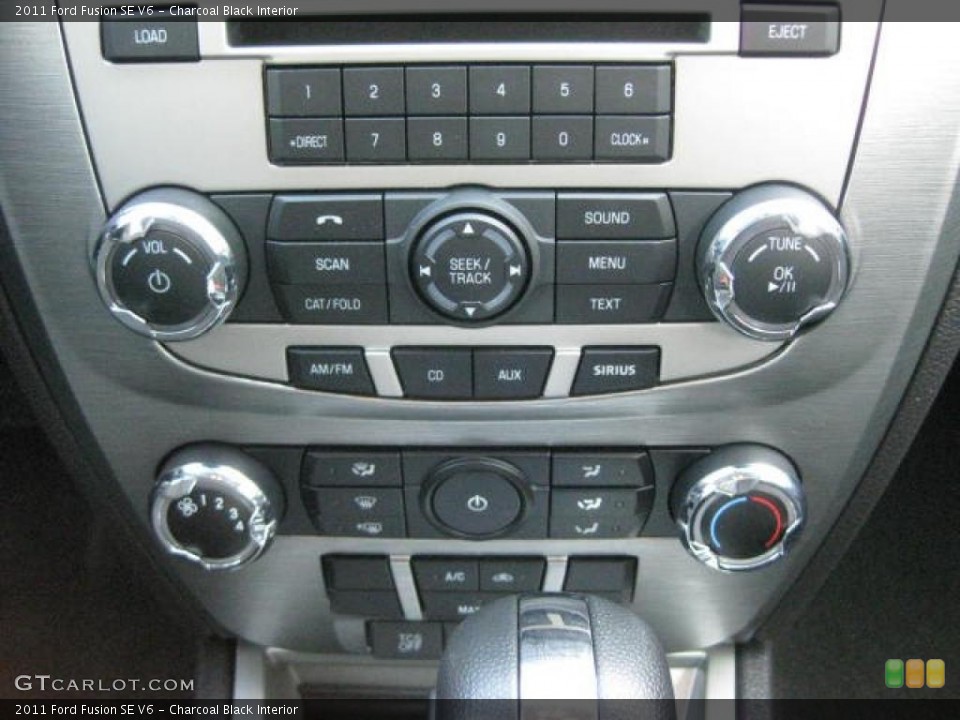 Charcoal Black Interior Controls for the 2011 Ford Fusion SE V6 #46960659