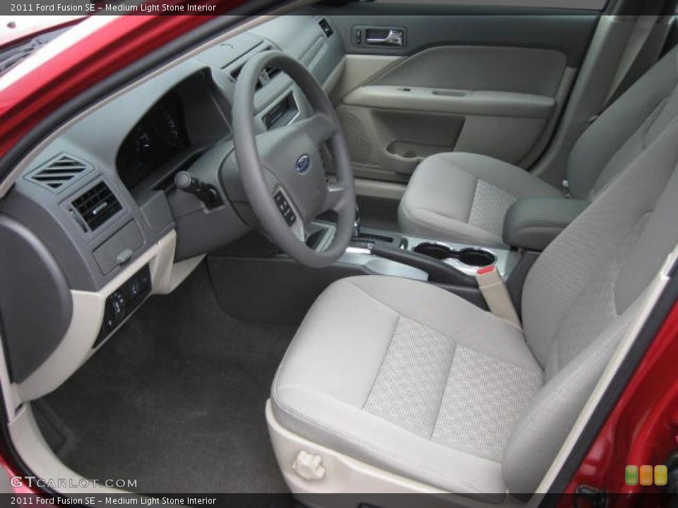 Medium Light Stone Interior Photo for the 2011 Ford Fusion SE #46960902