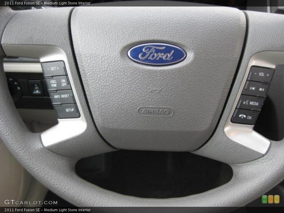 Medium Light Stone Interior Controls for the 2011 Ford Fusion SE #46961106