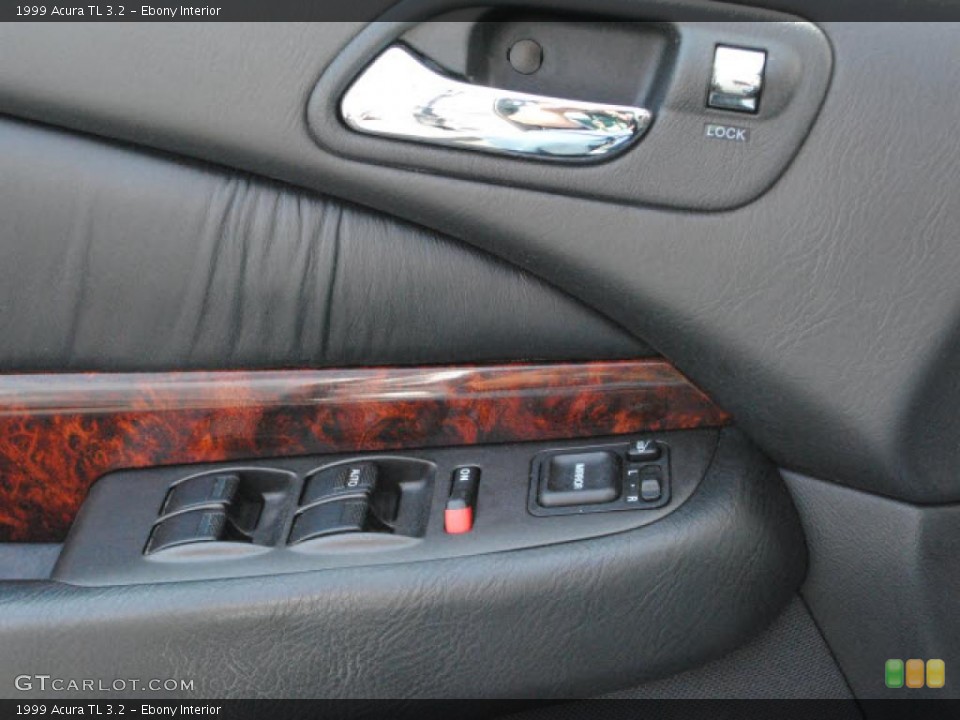 Ebony Interior Controls for the 1999 Acura TL 3.2 #46961370