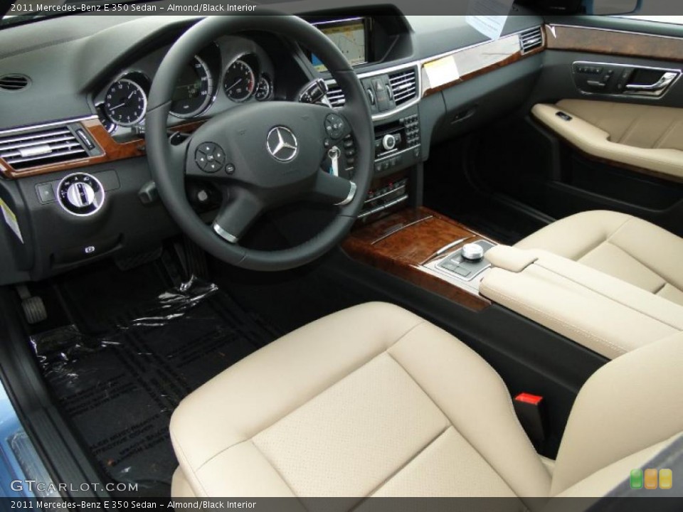 Almond/Black Interior Prime Interior for the 2011 Mercedes-Benz E 350 Sedan #46961480