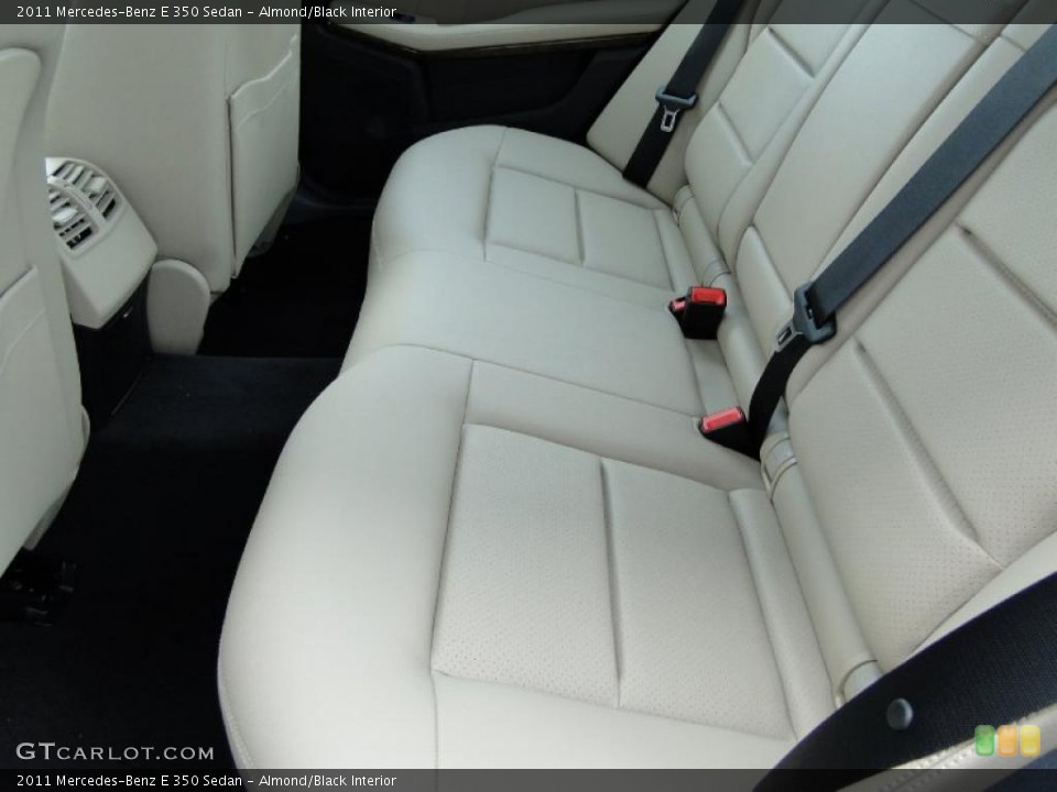 Almond/Black Interior Photo for the 2011 Mercedes-Benz E 350 Sedan #46961643