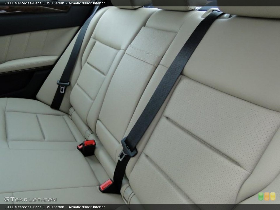 Almond/Black Interior Photo for the 2011 Mercedes-Benz E 350 Sedan #46961658