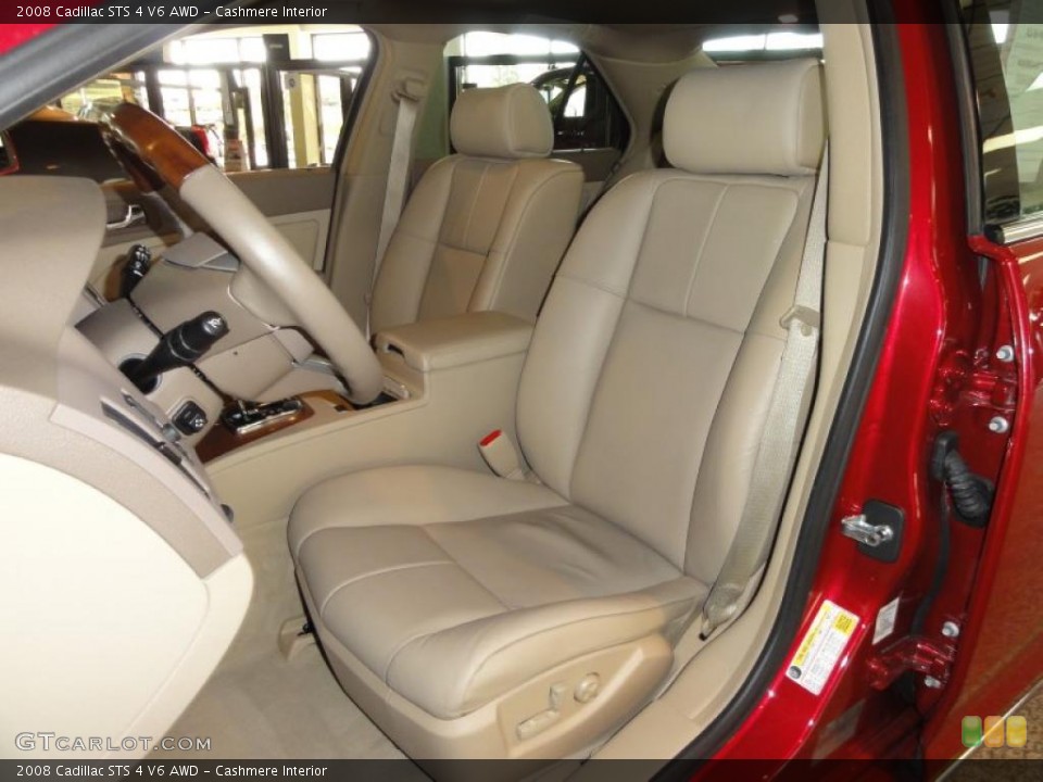 Cashmere Interior Photo for the 2008 Cadillac STS 4 V6 AWD #46961748