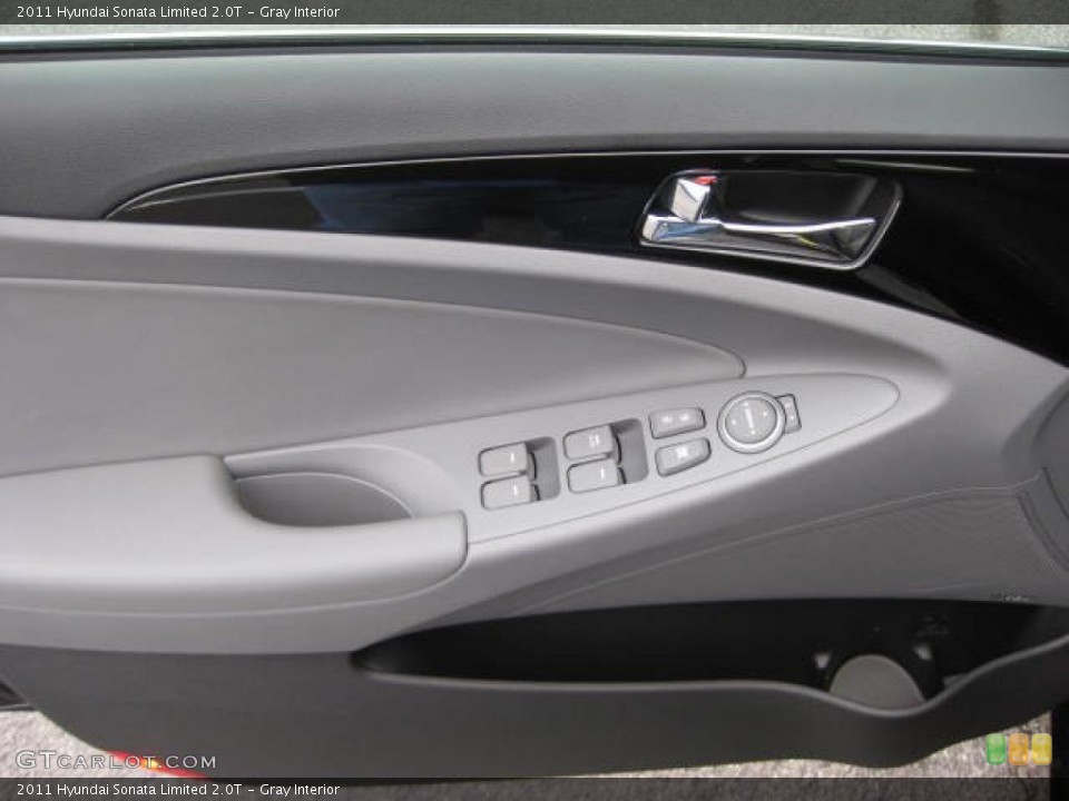 Gray Interior Door Panel for the 2011 Hyundai Sonata Limited 2.0T #46961766