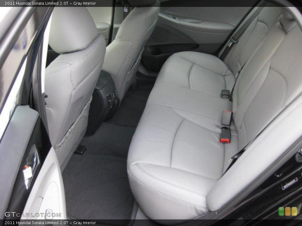 Gray Interior Photo for the 2011 Hyundai Sonata Limited 2.0T #46961778