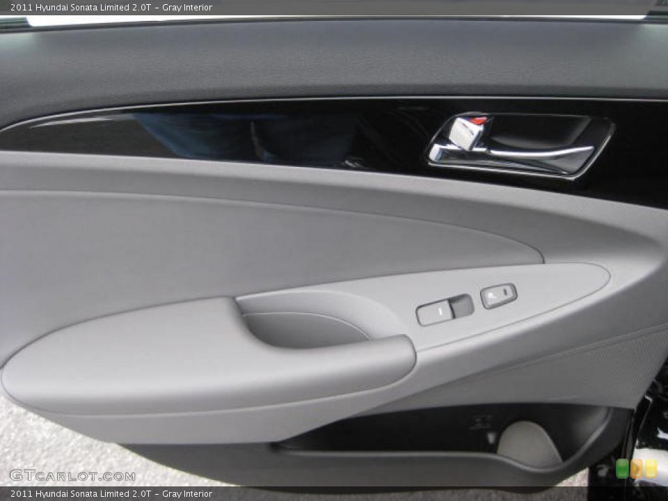 Gray Interior Door Panel for the 2011 Hyundai Sonata Limited 2.0T #46961802