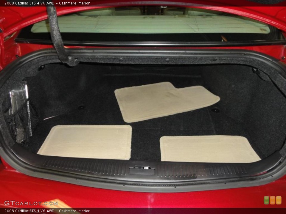 Cashmere Interior Trunk for the 2008 Cadillac STS 4 V6 AWD #46961826