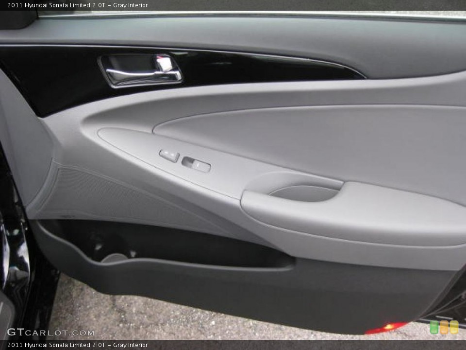 Gray Interior Door Panel for the 2011 Hyundai Sonata Limited 2.0T #46961844