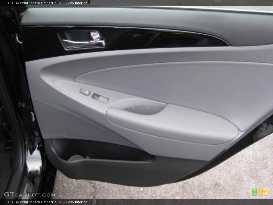 Gray Interior Door Panel for the 2011 Hyundai Sonata Limited 2.0T #46961883