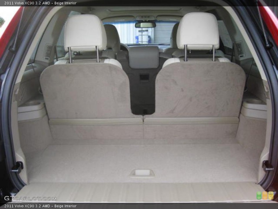 Beige Interior Trunk for the 2011 Volvo XC90 3.2 AWD #46962132
