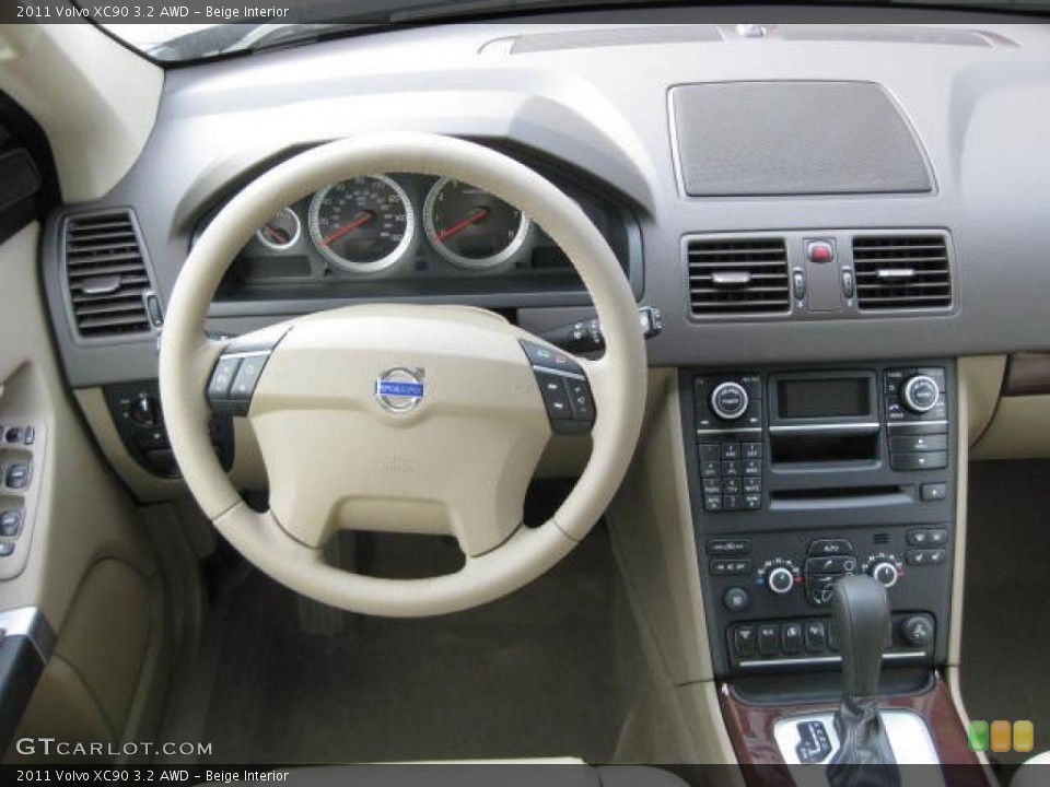 Beige Interior Dashboard for the 2011 Volvo XC90 3.2 AWD #46962303
