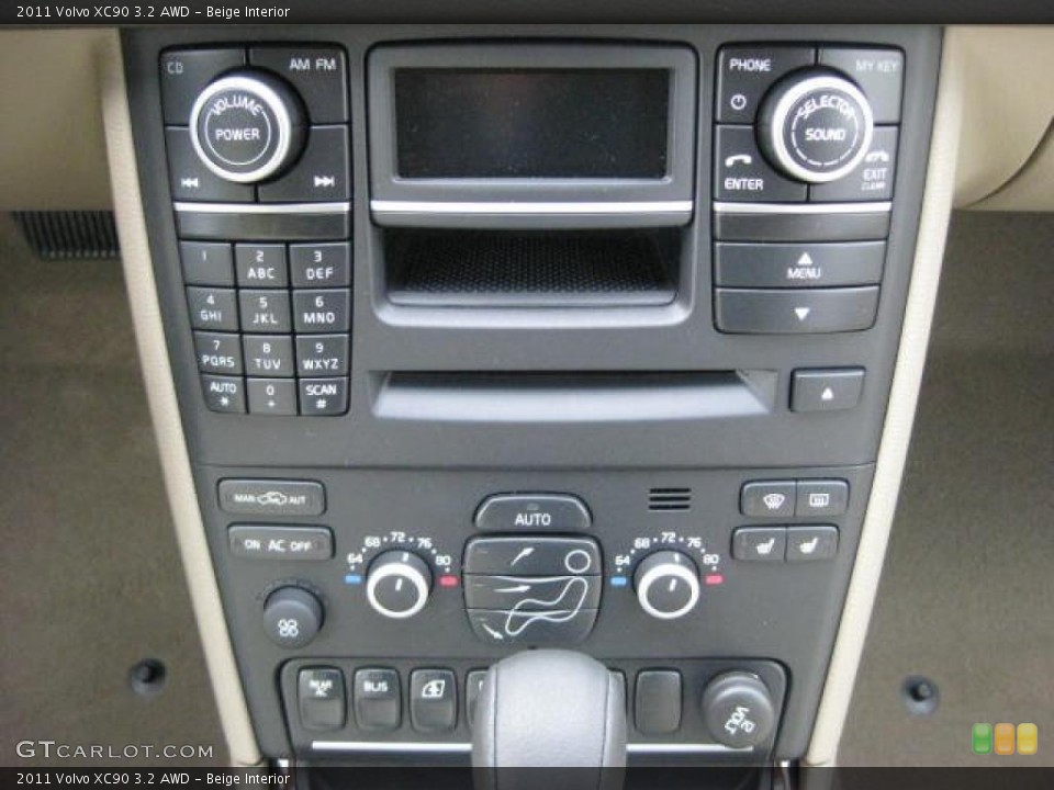 Beige Interior Controls for the 2011 Volvo XC90 3.2 AWD #46962318
