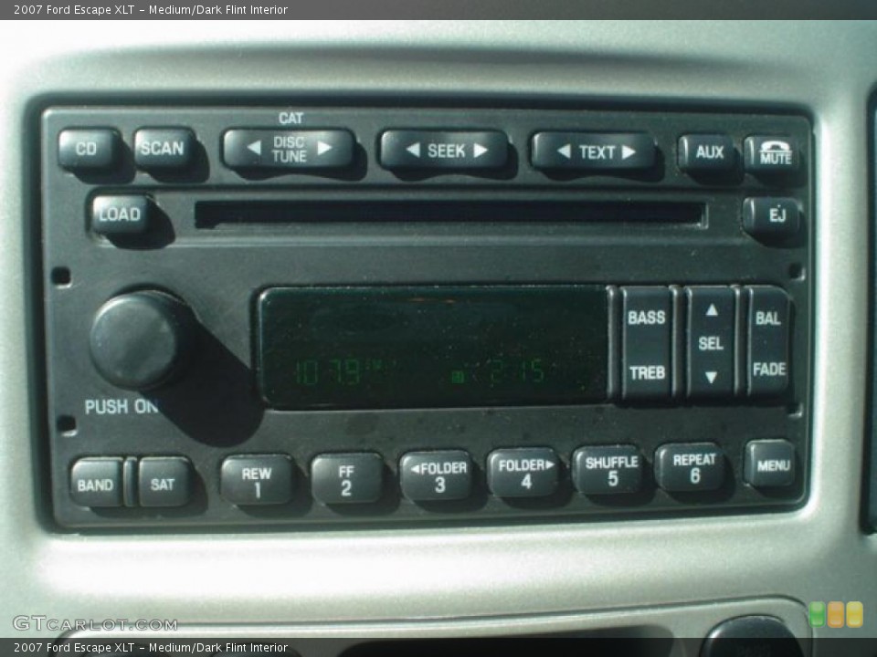 Medium/Dark Flint Interior Controls for the 2007 Ford Escape XLT #46962336