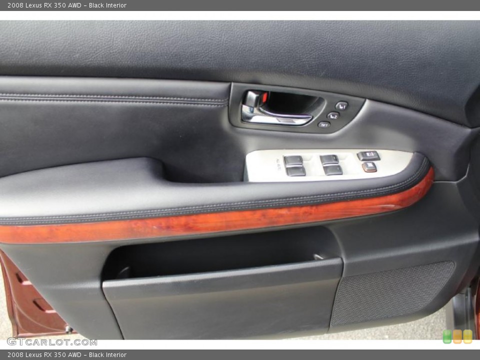 Black Interior Door Panel for the 2008 Lexus RX 350 AWD #46962351