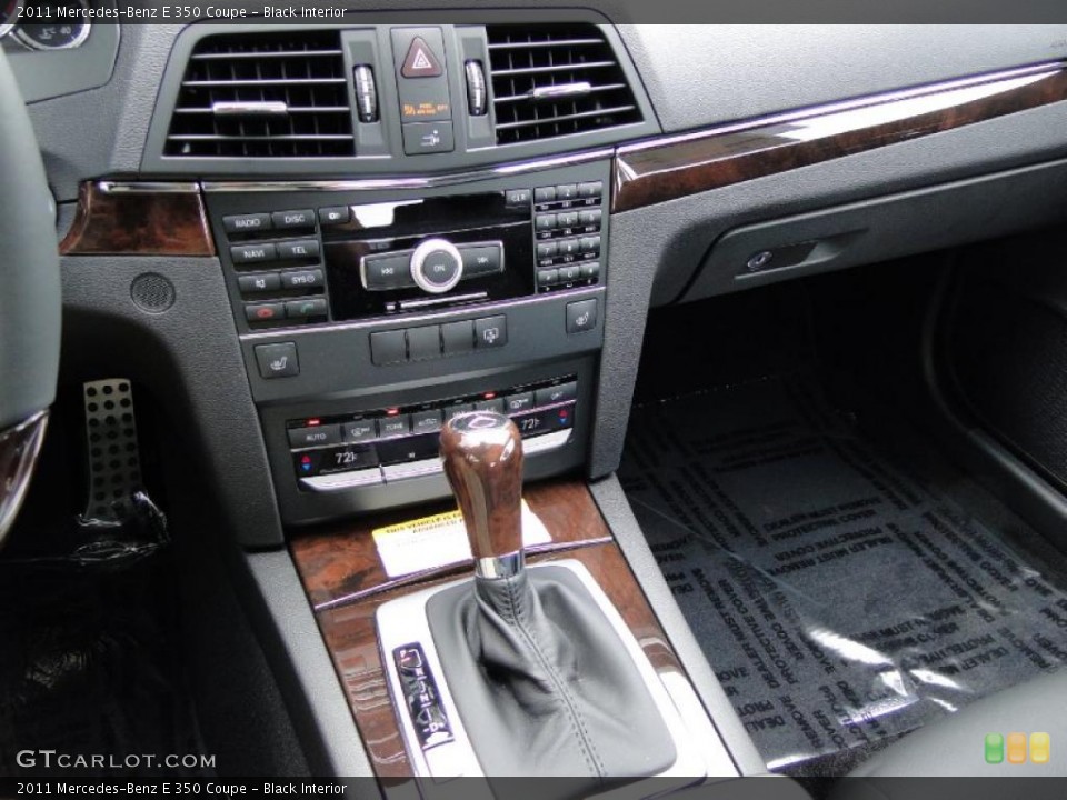 Black Interior Transmission for the 2011 Mercedes-Benz E 350 Coupe #46962408