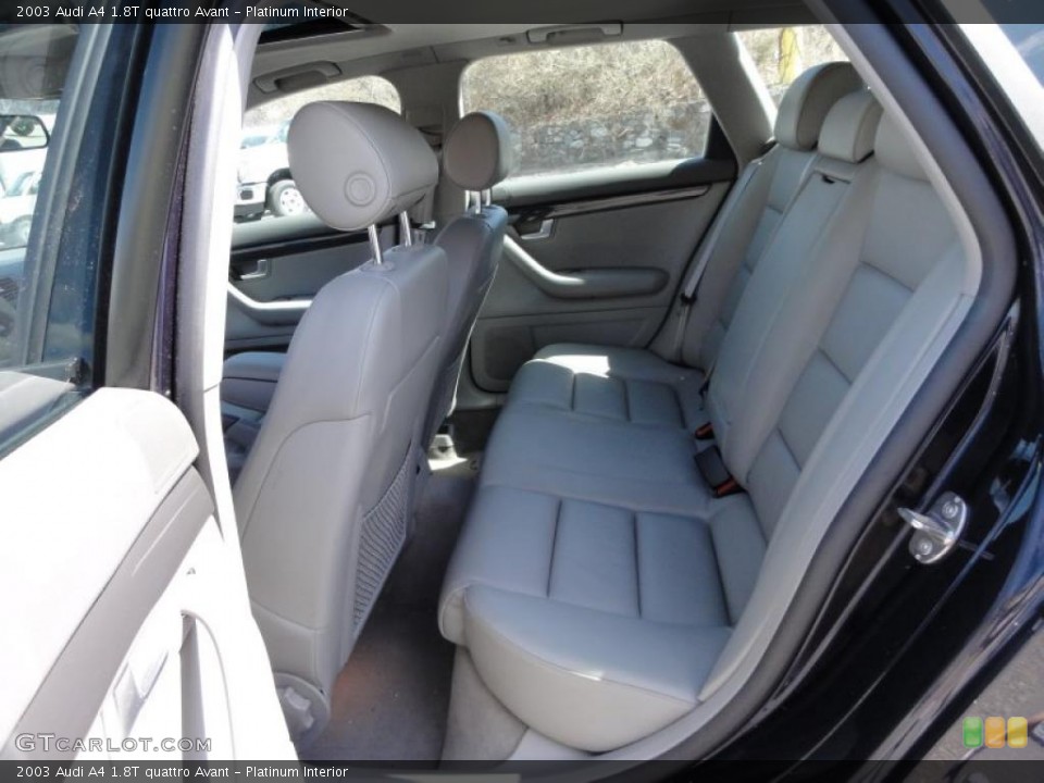 Platinum Interior Photo for the 2003 Audi A4 1.8T quattro Avant #46962429