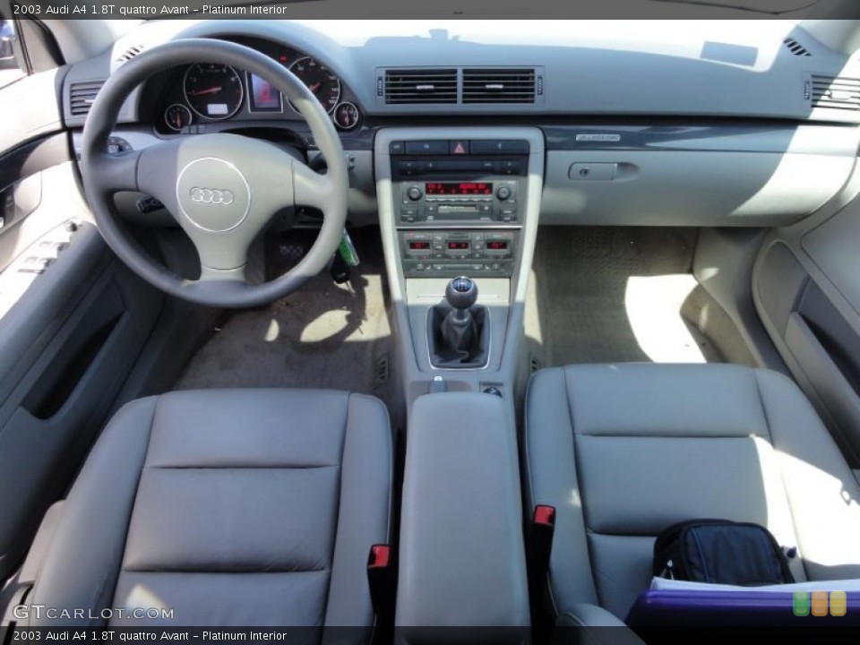 Platinum Interior Dashboard for the 2003 Audi A4 1.8T quattro Avant #46962459