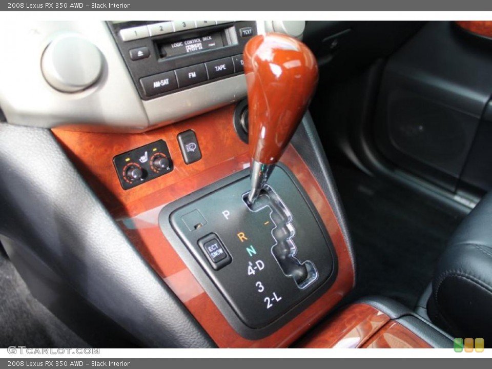 Black Interior Transmission for the 2008 Lexus RX 350 AWD #46962468