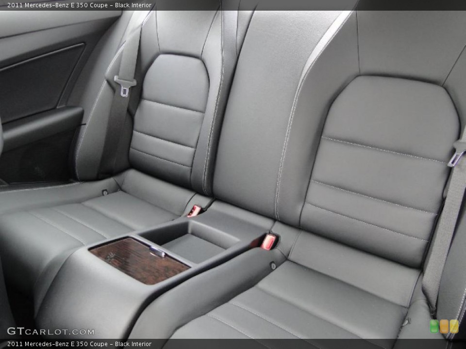Black Interior Photo for the 2011 Mercedes-Benz E 350 Coupe #46962513