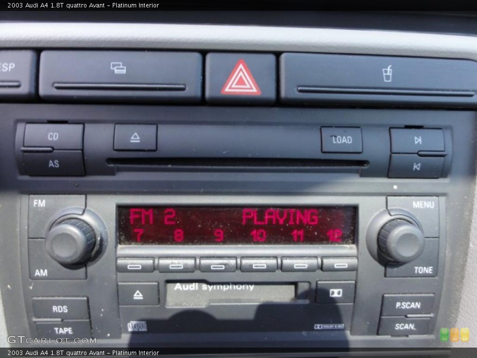 Platinum Interior Controls for the 2003 Audi A4 1.8T quattro Avant #46962684