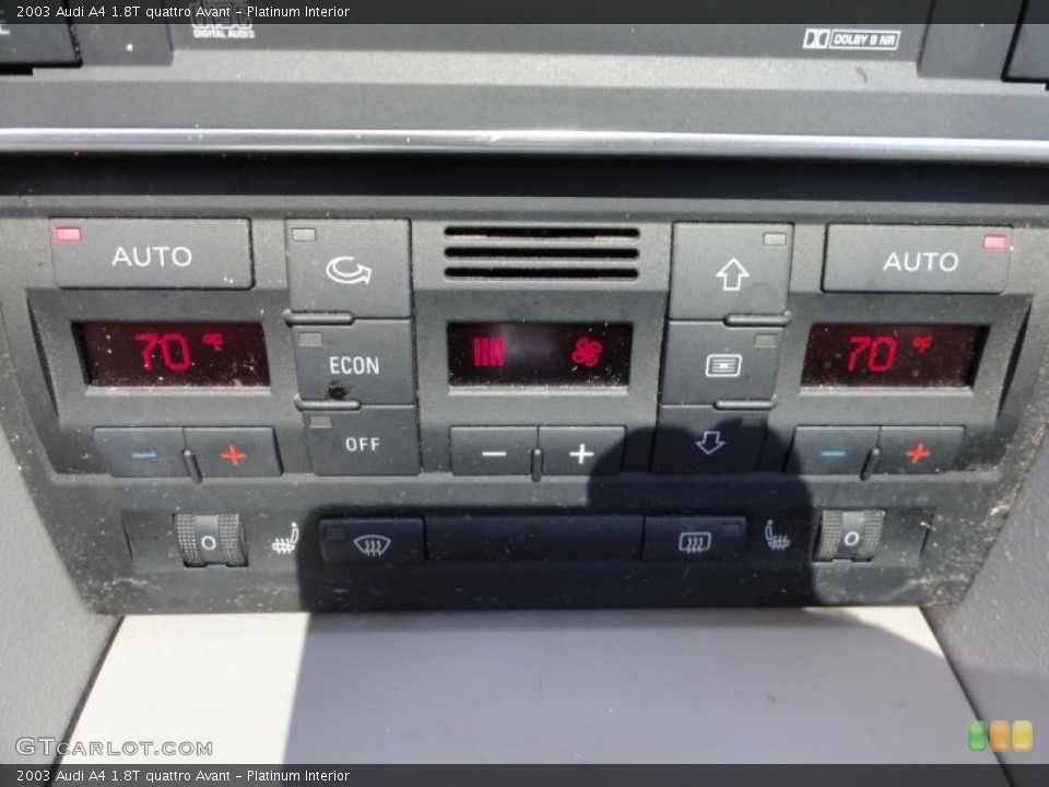 Platinum Interior Controls for the 2003 Audi A4 1.8T quattro Avant #46962699