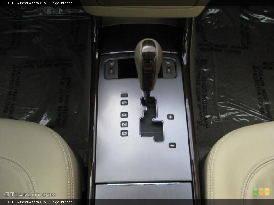 Beige Interior Transmission for the 2011 Hyundai Azera GLS #46962705