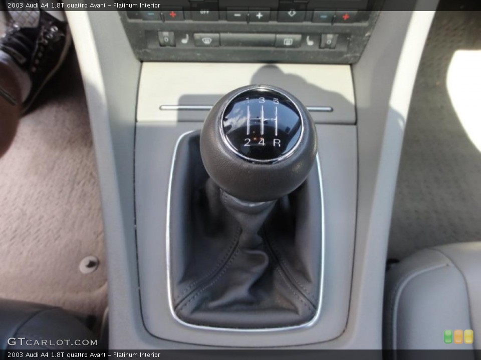 Platinum Interior Transmission for the 2003 Audi A4 1.8T quattro Avant #46962717
