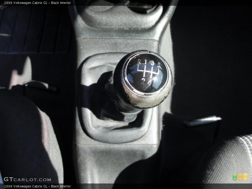 Black Interior Transmission for the 1999 Volkswagen Cabrio GL #46963497