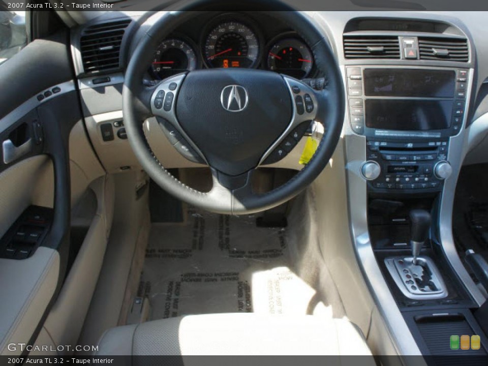 Taupe Interior Dashboard for the 2007 Acura TL 3.2 #46963524