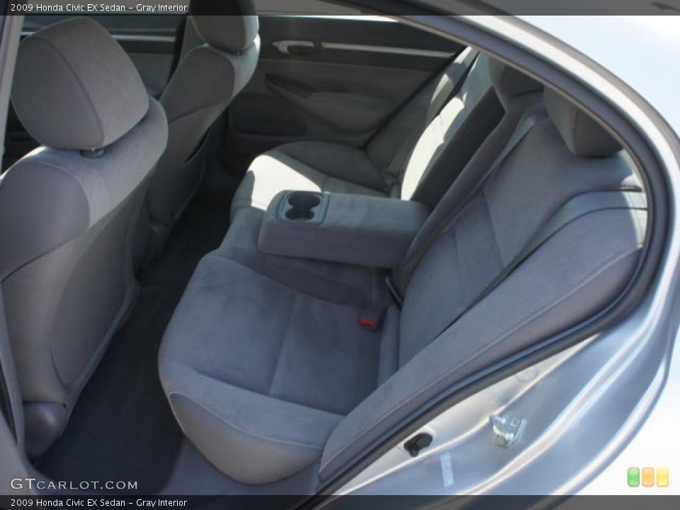 Gray Interior Photo for the 2009 Honda Civic EX Sedan #46963800