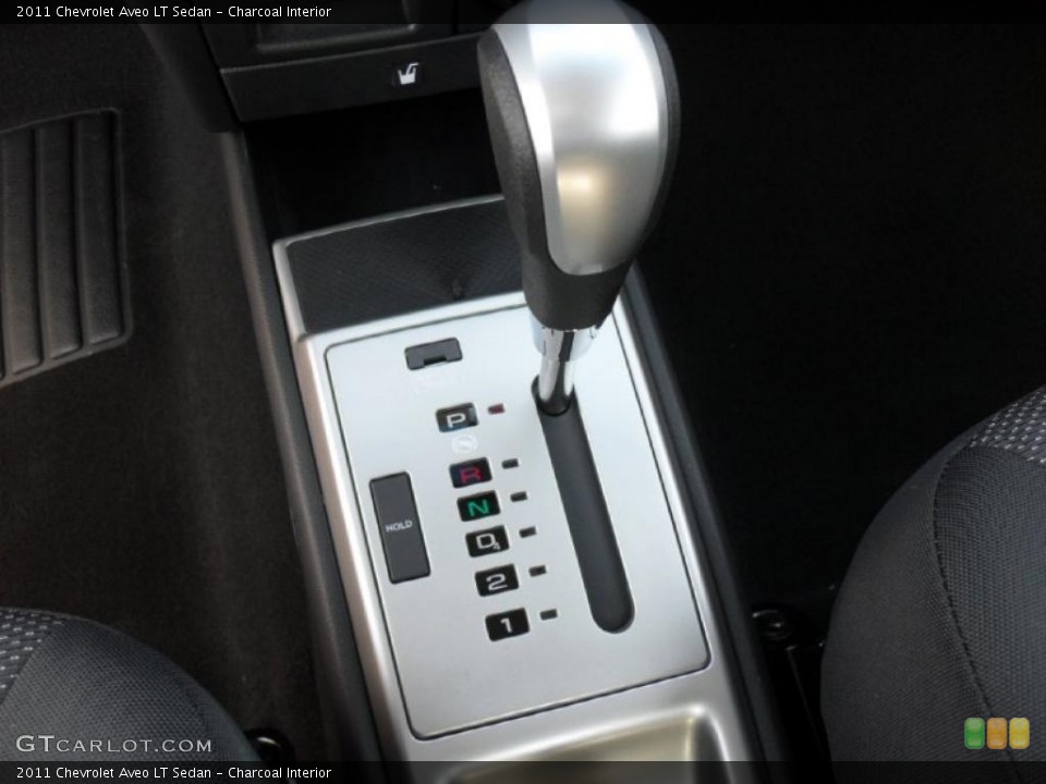 Charcoal Interior Transmission for the 2011 Chevrolet Aveo LT Sedan #46963986
