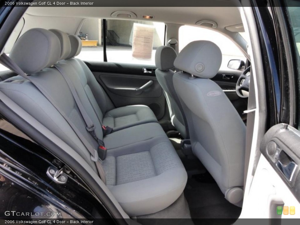 Black 2006 Volkswagen Golf Interiors