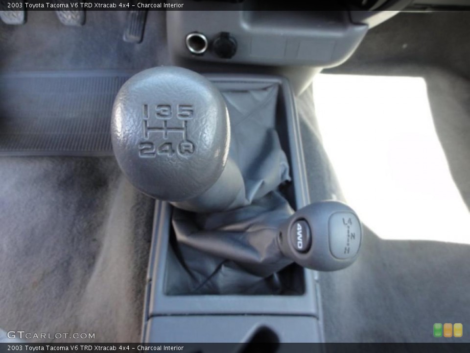 Charcoal Interior Transmission for the 2003 Toyota Tacoma V6 TRD Xtracab 4x4 #46964982
