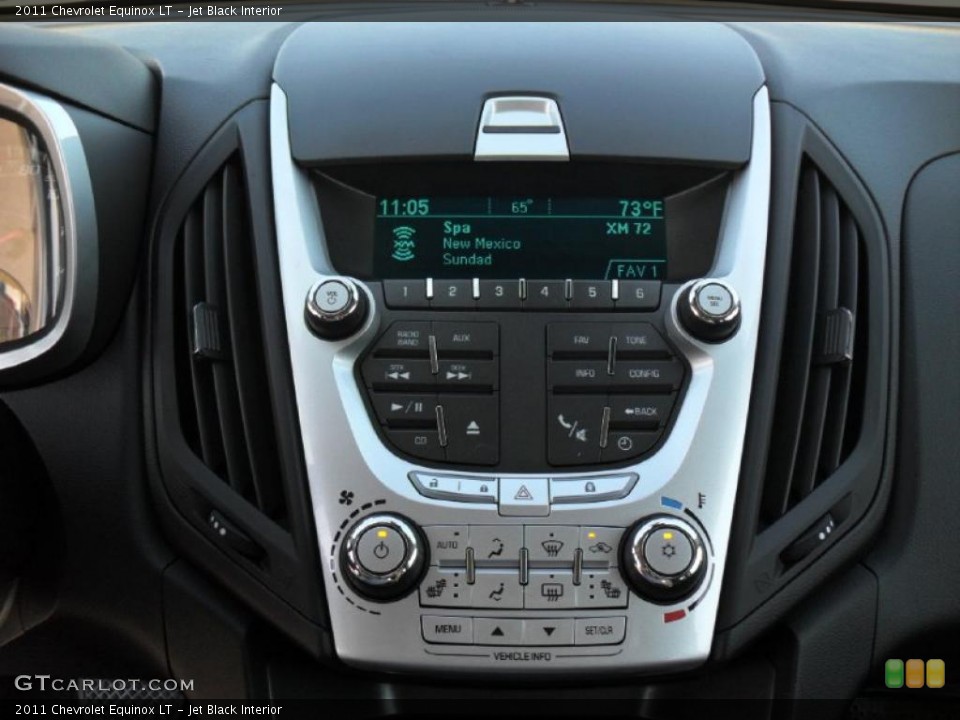 Jet Black Interior Controls for the 2011 Chevrolet Equinox LT #46965000