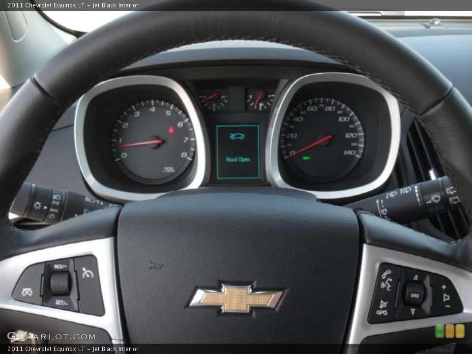Jet Black Interior Controls for the 2011 Chevrolet Equinox LT #46965024
