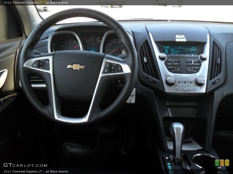 Jet Black Interior Dashboard for the 2011 Chevrolet Equinox LT #46965057
