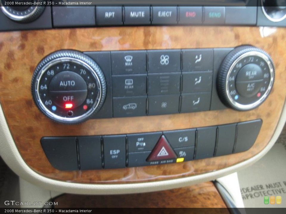 Macadamia Interior Controls for the 2008 Mercedes-Benz R 350 #46965147