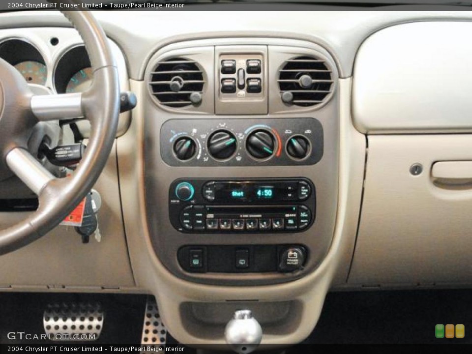 Taupe/Pearl Beige Interior Controls for the 2004 Chrysler PT Cruiser Limited #46968783