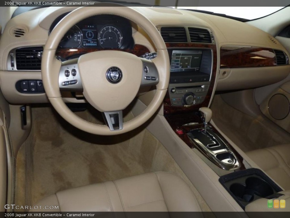 Caramel Interior Photo for the 2008 Jaguar XK XK8 Convertible #46969569