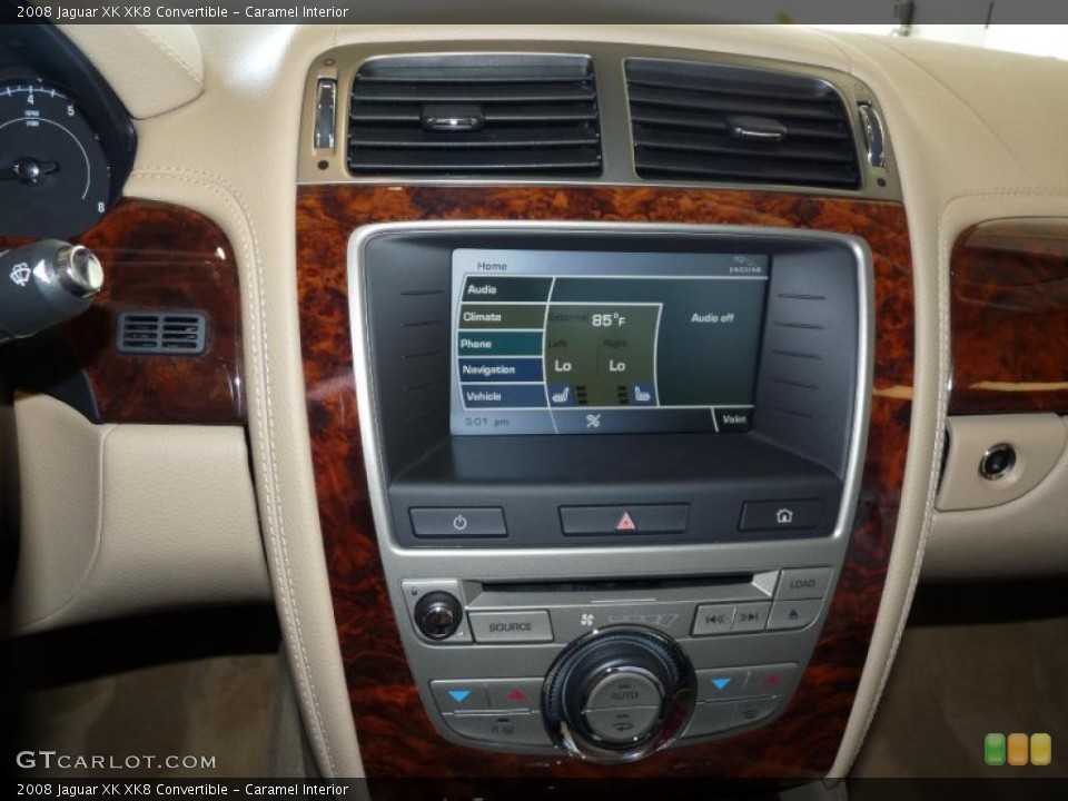 Caramel Interior Controls for the 2008 Jaguar XK XK8 Convertible #46969584