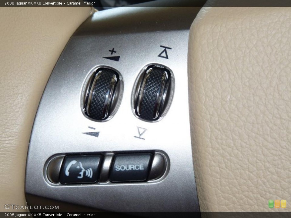 Caramel Interior Controls for the 2008 Jaguar XK XK8 Convertible #46969647