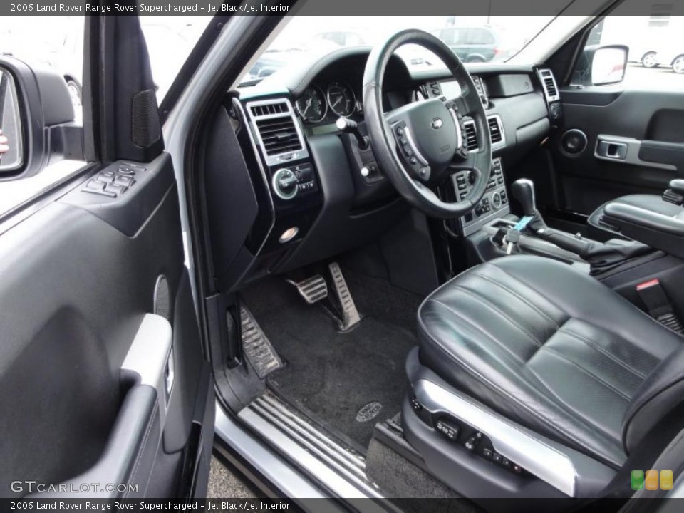 Jet Black/Jet Interior Photo for the 2006 Land Rover Range Rover Supercharged #46972011