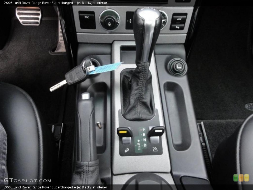 Jet Black/Jet Interior Transmission for the 2006 Land Rover Range Rover Supercharged #46972440