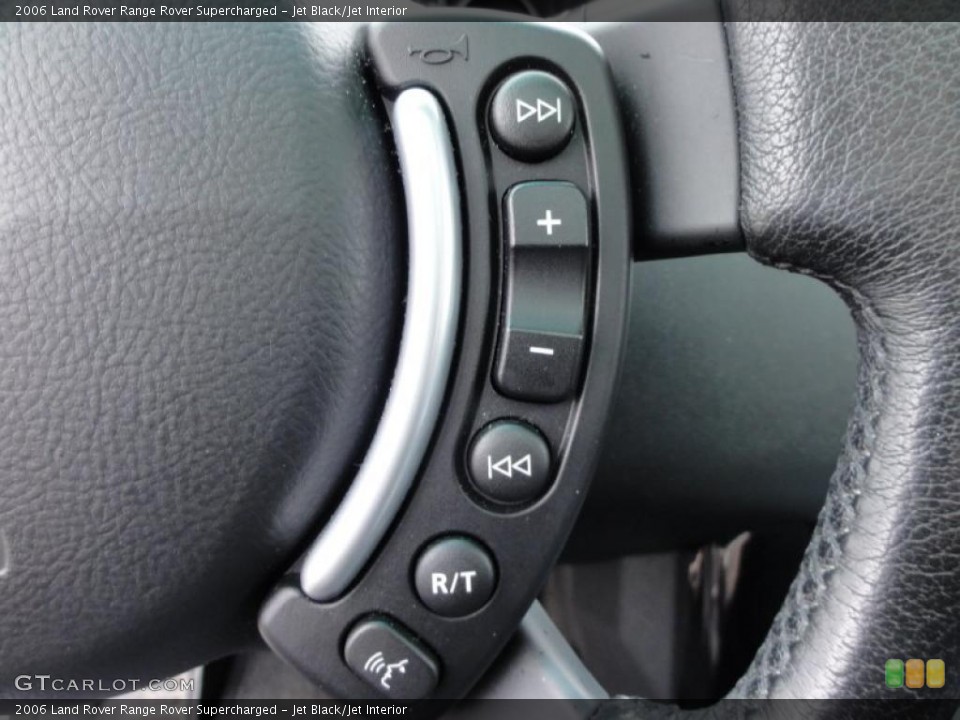 Jet Black/Jet Interior Controls for the 2006 Land Rover Range Rover Supercharged #46972500