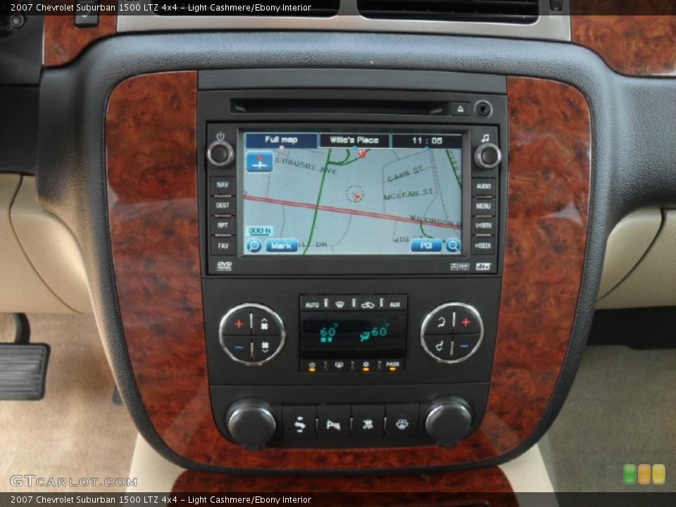 Light Cashmere/Ebony Interior Navigation for the 2007 Chevrolet Suburban 1500 LTZ 4x4 #46972521
