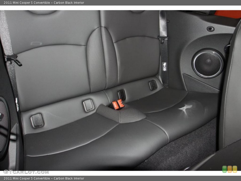 Carbon Black Interior Photo for the 2011 Mini Cooper S Convertible #46973637