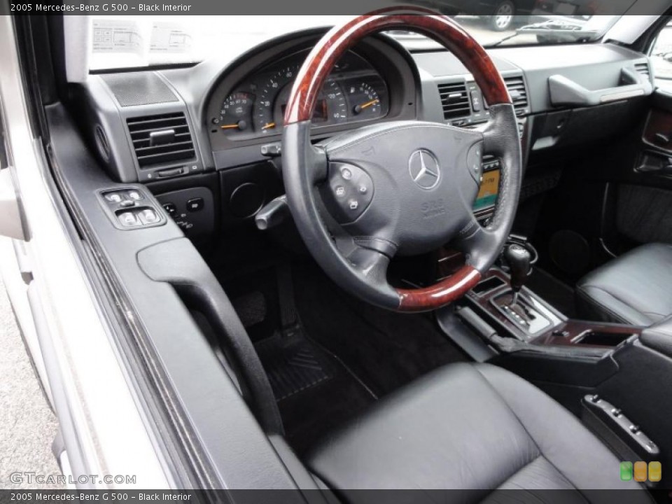 Black Interior Photo for the 2005 Mercedes-Benz G 500 #46974285