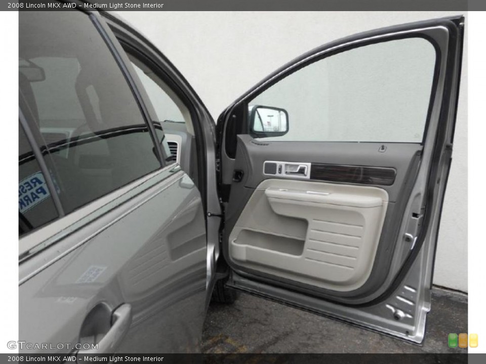 Medium Light Stone Interior Door Panel for the 2008 Lincoln MKX AWD #46974324
