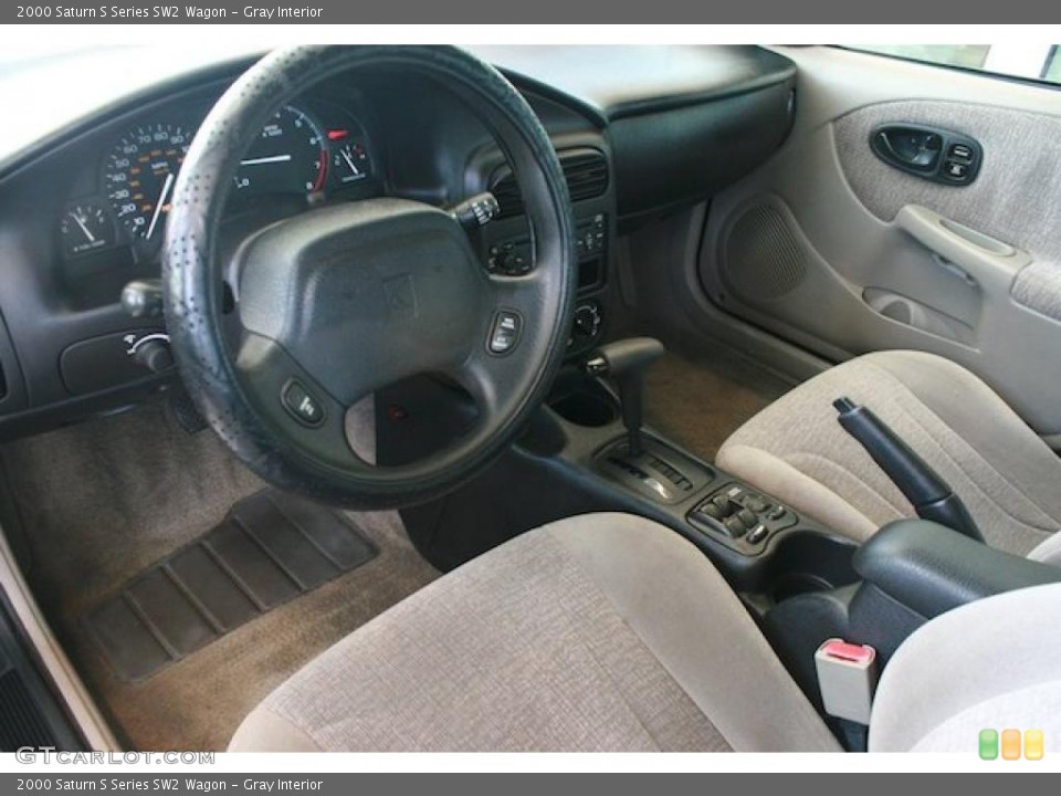 Gray Interior Photo for the 2000 Saturn S Series SW2 Wagon #46974423